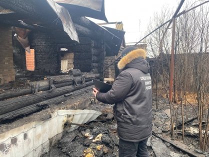 В Неверкинском районе следователи устанавливают обстоятельства смерти мужчины при пожаре